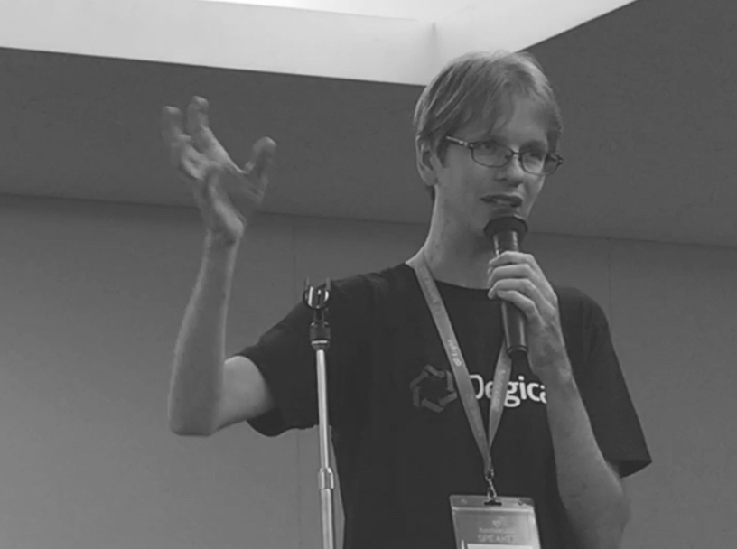 Photo of Chris Salzberg at RubyKaigi 2017